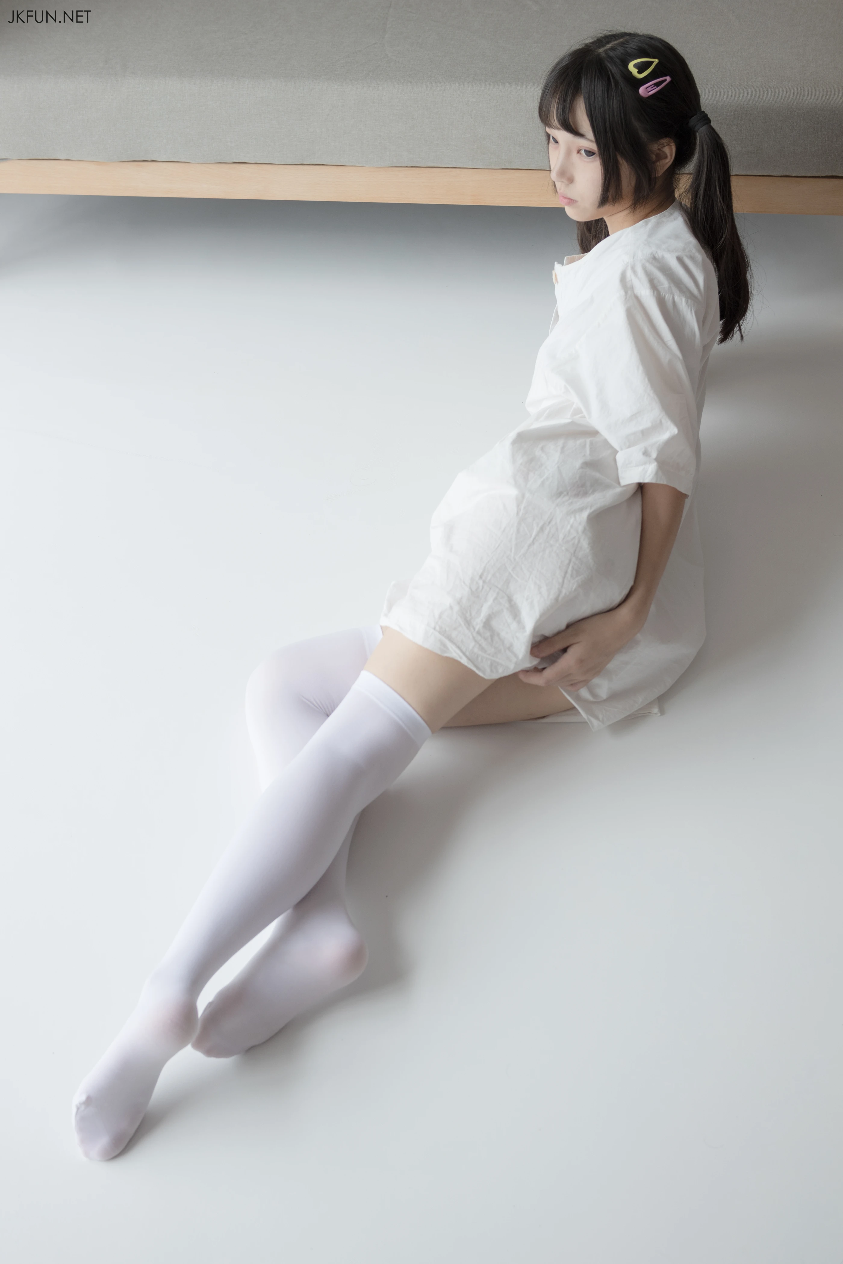 森萝财团 [JKFUN-014] 默陌 白衣飘飘的年代 [91P 1V]插图6